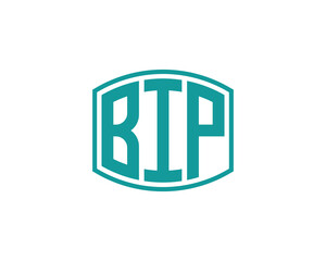 BIP logo design vector template. BIP