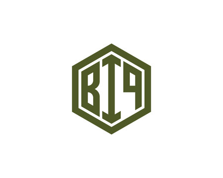 BIQ logo design vector template. BIQ