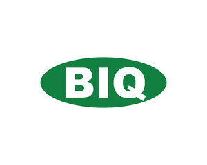 BIQ logo design vector template. BIQ