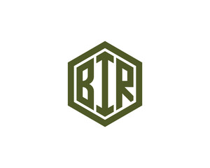 BIR Logo design vector template. BIR