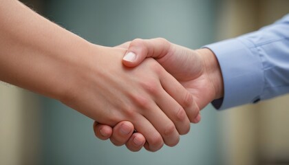 handshake between two businessmen