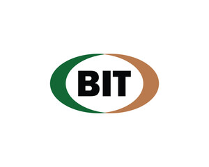 BIT logo design vector template. BIT