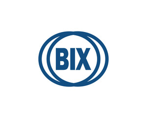 BIX Logo design vector template. BIX