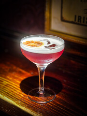 Cocktail in the bar