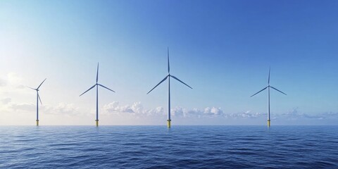 Investigating the advantages of using offshore wind turbines to meet energy demands more sustainably and efficiently.