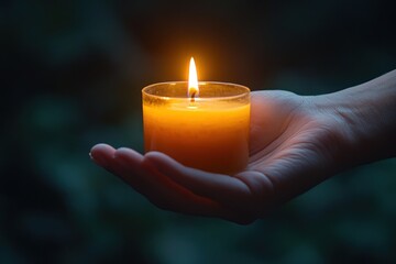 A Candle Held in the Dark