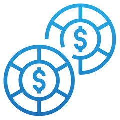 Coin Icon Illustration