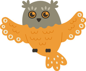 Owl Bird Flying