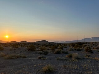 Desert sunrise