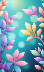 abstract floral background