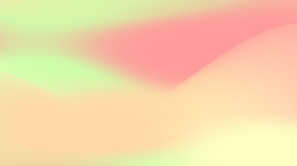 Naklejka premium Gradient blur peach cream background, pastel background
