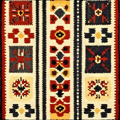 69. **Danish weaving pattern with traditional Scandinavian motifs.**