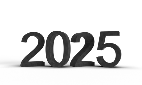 2025 number time calendar happy new year black dark color celebration festival merry christmas december january month event party decoration 2025 2024 2026 winter season merry christmas card greeting