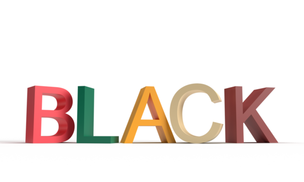 BLACK text font script calligraphy colorful red green cream brown yellow orange color symbol sign black history month freedom united state america africa design event government politic passion art