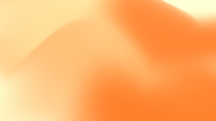 Gradient blur pastel orange abstract background, pastel color background