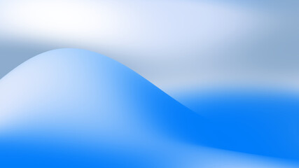 Gradient blur soft blue abstract background