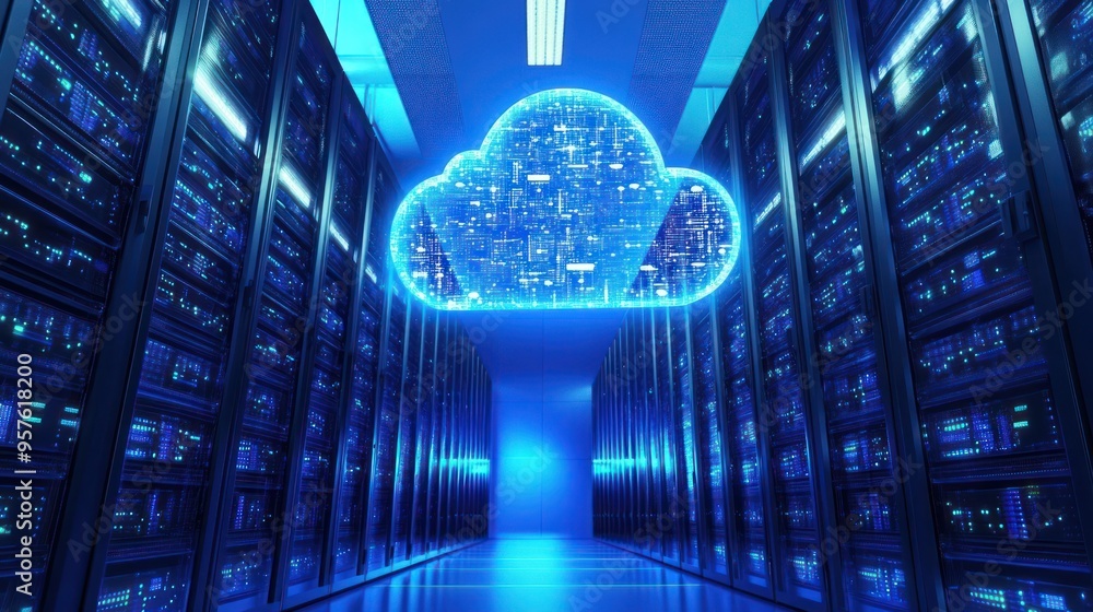 Poster cloud computing: data center servers