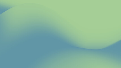 Gradient blur green pastel abstract background