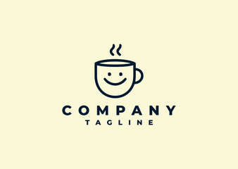Vector illustration of Coffee Logo Design