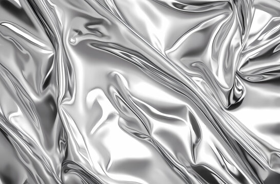 Shimmering silvery background with shiny texture for design elements
