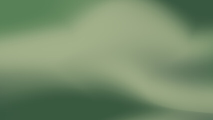 Gradient blur dark green pastel abstract background