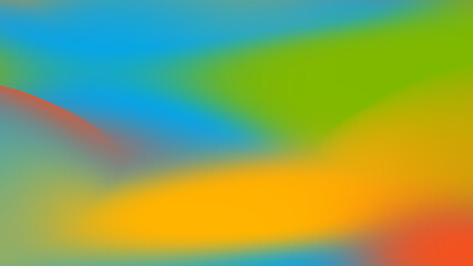 Gradient blur colorful yellow blue abstract background