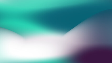 Gradient blur colorful cyan abstract background