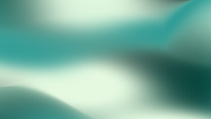 Obraz premium Gradient blur colorful green abstract background