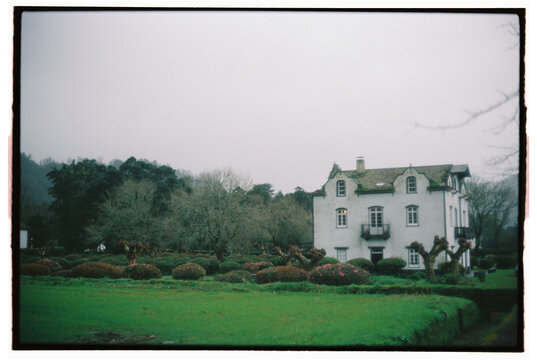 Casa Grande, Sete Cidades, S&atilde;o Miguel, Azores, Portugal on film