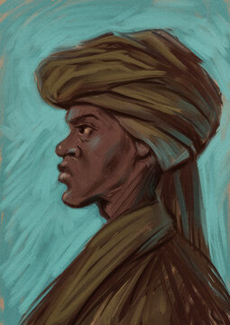 African man in Sicily