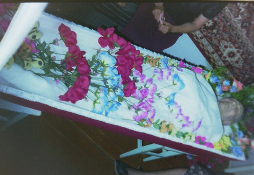 Candid funeral photography