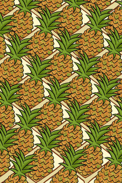 Pineapple background