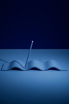 Book with pencil