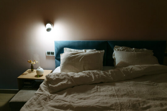 Nighttime Bedside Table