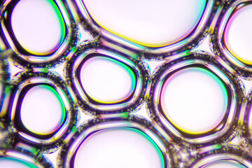 colorful bubble abstract background