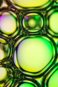 colorful bubble abstract background