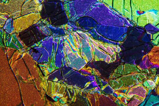 Micrograph of peridotite