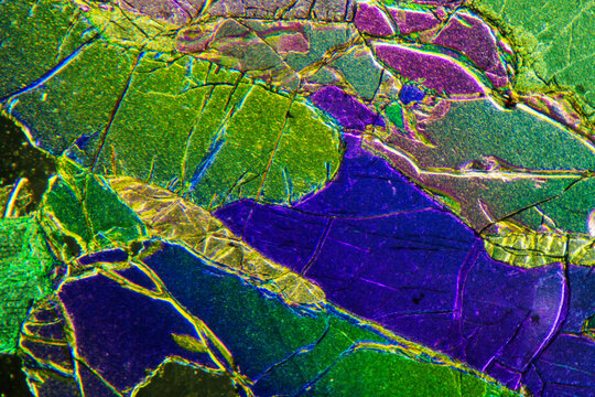 Micrograph of peridotite