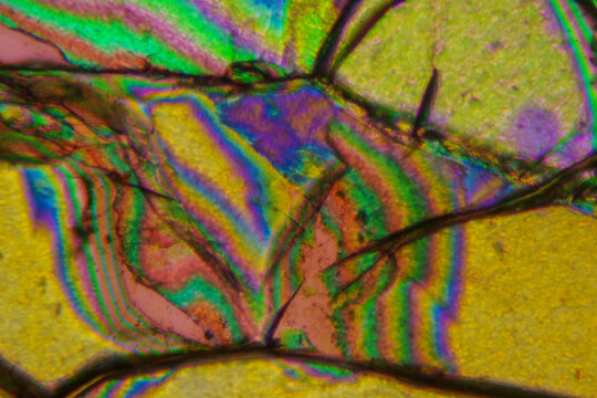 Micrograph of peridotite