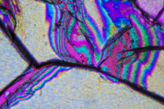 Micrograph of peridotite