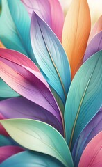 Fototapeta premium colorful leaves background