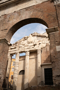 Portico of Octavia in Rome