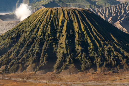 Mount Bromo In Java, Indonesia. Volcano
