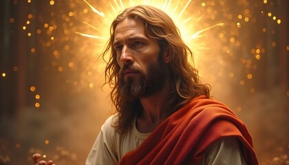 jesus christ talking to his disciples