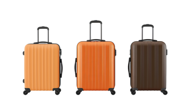 Normal Bag Design 'valise' - Isolated on Transparent Background , Quality Enhanced With Ai 