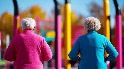 Obraz premium Senior volunteerism