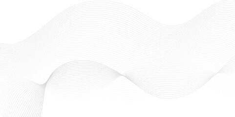 Digital wave modern carve blend stripe line flowing technology white and gray line glowing element line moving creative isolated concept science technology crate for thin texture vector background.
