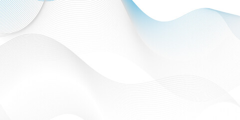 Vector digital wave modern carve blend stripe line flowing technology white and blue line glowing element line moving creative concept science technology crate for thin texture vector background.