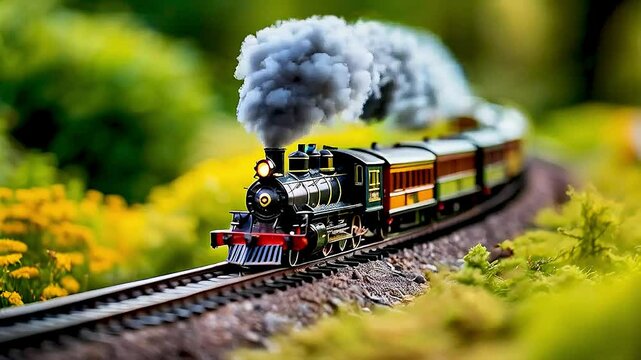 a toy train