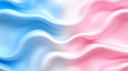 Obraz premium Abstract Blue and Pink Silk Background